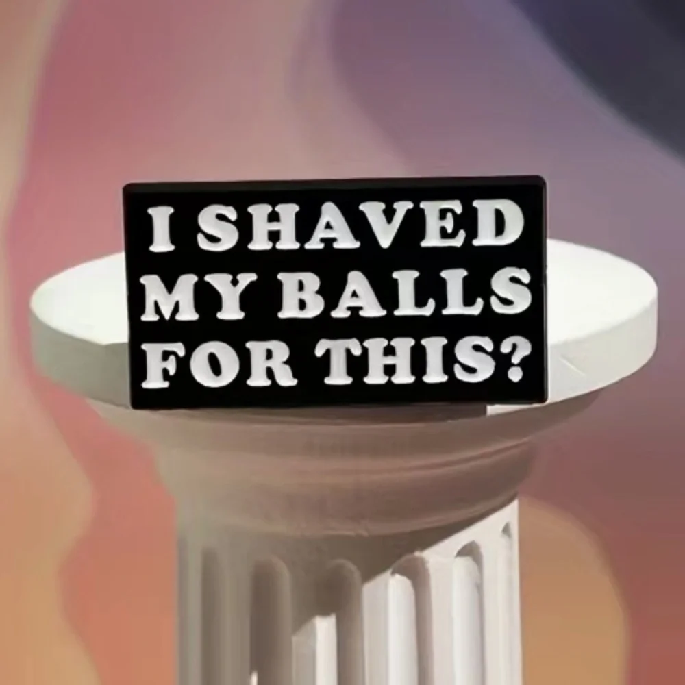 3/$25 “I Shaved My Balls For This?” Pin Badge Brooch